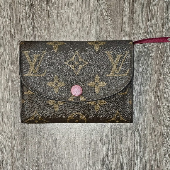 Louis Vuitton Rosalie Monogram Coin Purse ~ LIKE NEW! - Picture 1 of 9